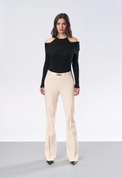 TROUSERS 232/26 ecru